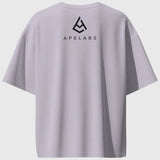 ApeLabs Unisex Tshirt Oversized- Ash Lilac