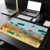 SafariPad – Premium Desk Mat for Laptop & Mouse | Silky-Smooth Surface, Anti-Slip Grip, Office & Gaming Setup