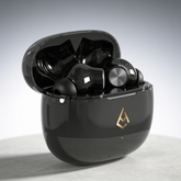 AirSpin Loaded (Cosmic Ash) – Powerful Wireless Earbuds | Deep Bass HD Sound, Crystal-Clear ENC Calls, All-Day Battery
