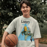 ApeLabs AirSpin Wireless Earbuds + Oversized T-Shirt Combo – Value Gift Set with HD Sound Bluetooth Earbuds & Premium Cotton Tee