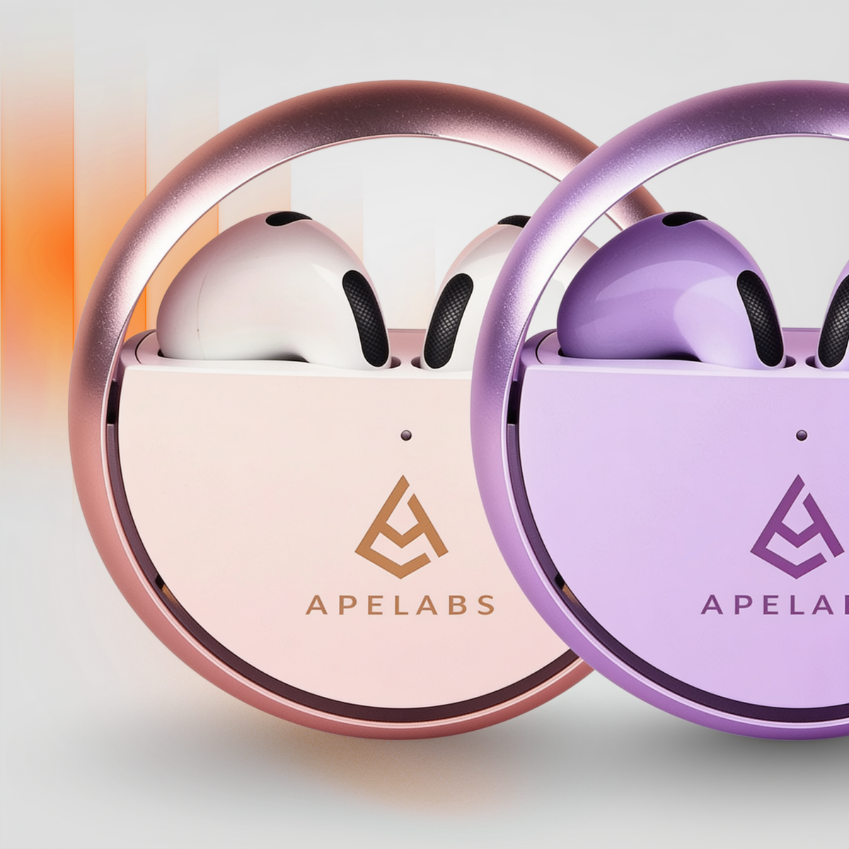 ApeLabs AirSpin Twin Pack – Set of 2 Wireless Earbuds with HD Sound, ENC Calling, Long Battery Life, Value Combo Pack