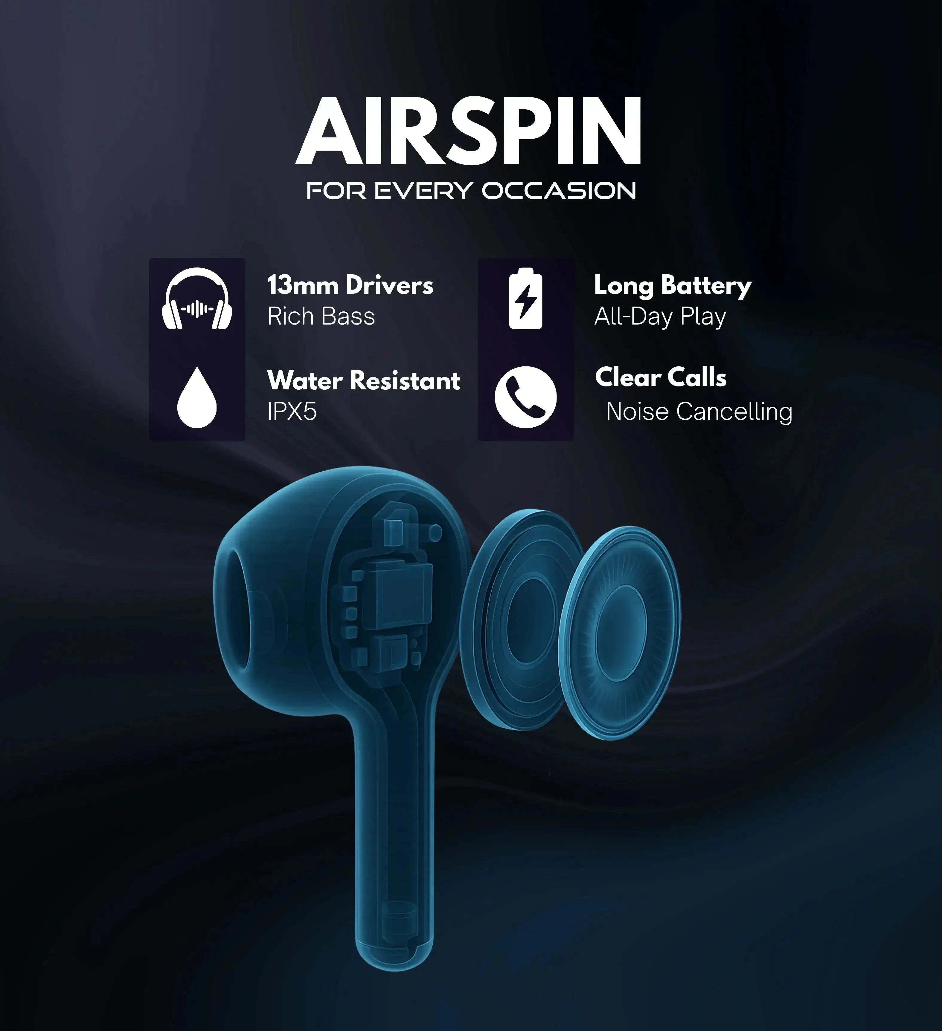 Twin Pack – 2 AirSpin