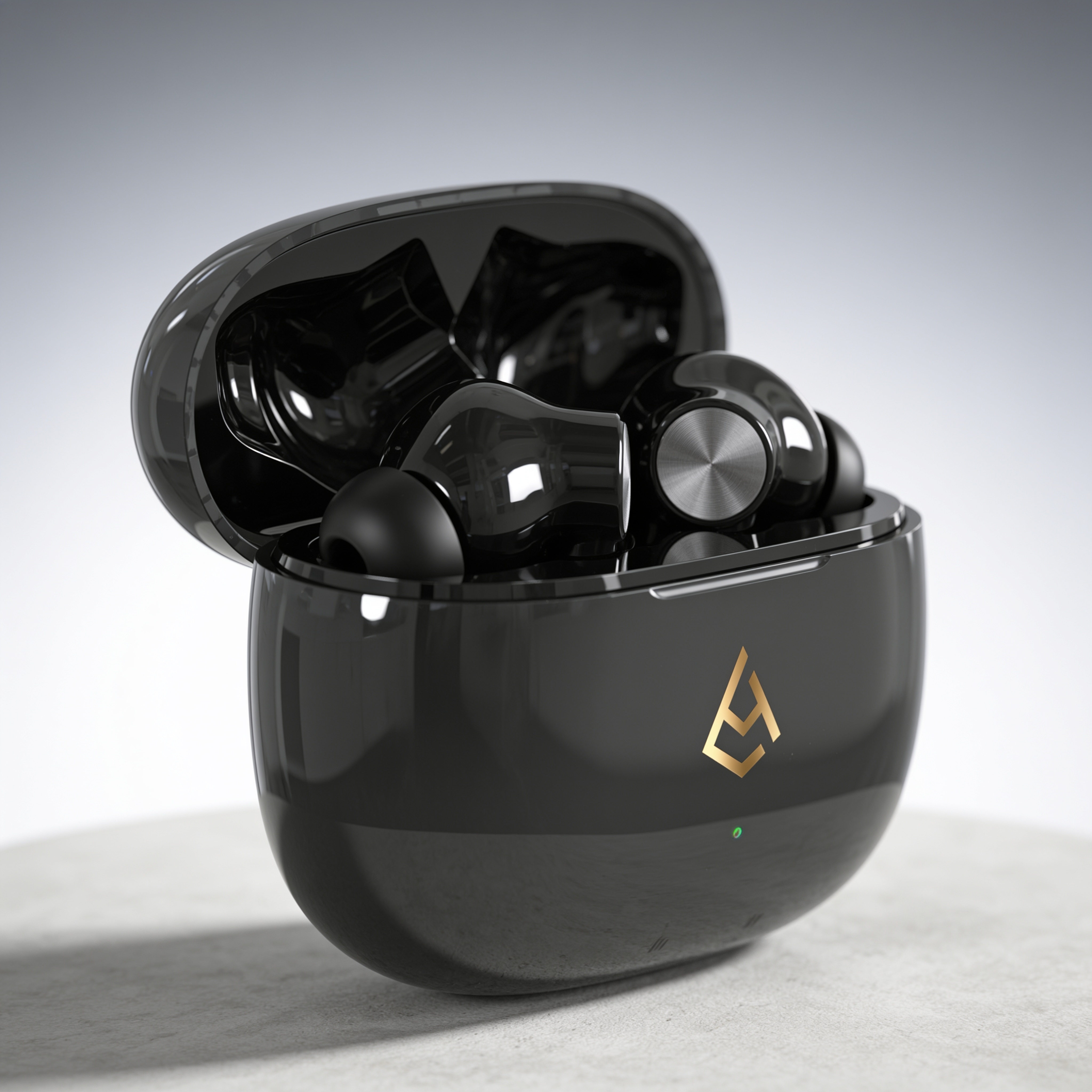 AirSpin Loaded (Cosmic Ash) – Powerful Wireless Earbuds | Deep Bass HD Sound, Crystal-Clear ENC Calls, All-Day Battery