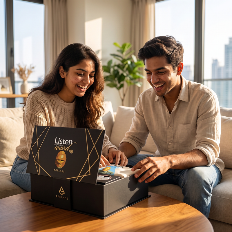 AirSpin Gift Box (Limited Edition) – Wireless Earbuds Gift Set | Perfect Tech Gift for Birthdays, Anniversaries & Festivals