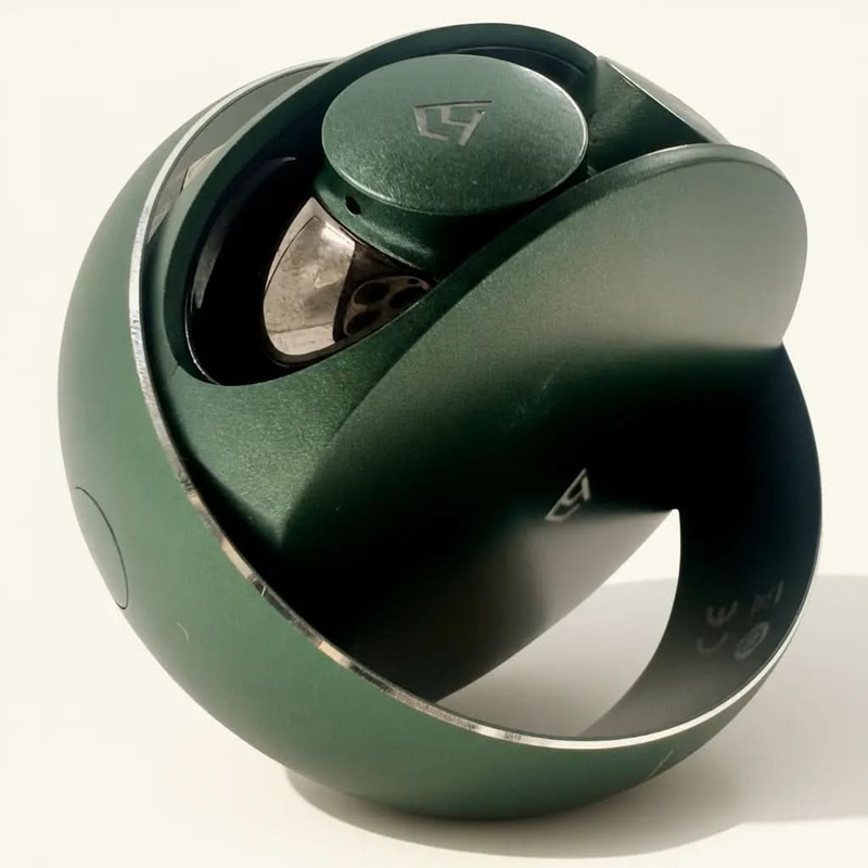 AirSpin Orb – Compact Wireless Earbuds | Pocket-Sized Case, Punchy HD Sound, Crystal-Clear Calls, All-Day Battery