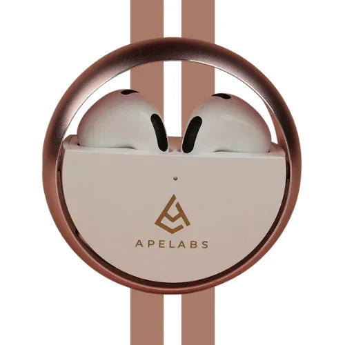 AirSpin Scarlet Gold Premium Earbuds