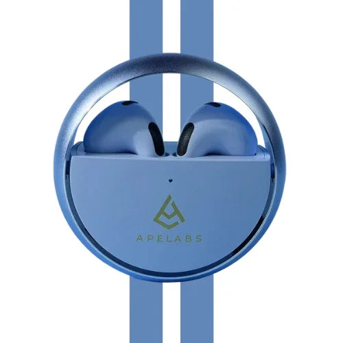 Airspin Cool Blue Premium Earbuds