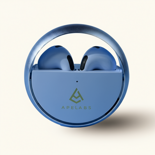 Airspin Cool Blue Premium Earbuds