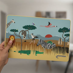 ApeLabs SafariPad — Laptop & Mouse Desk Mat