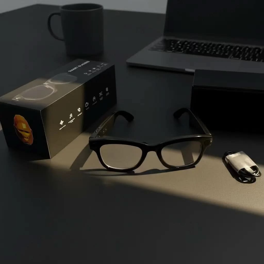 Oriel – Smart Glasses with Bluetooth Audio | Open-Ear Sound, Hands-Free Calls, Effortless Style