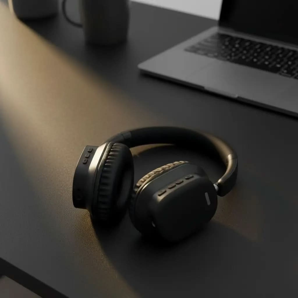 Coda – Wireless Bluetooth Headphones | Immersive HD Sound, Plush Cushioned Earcups, All-Day Battery